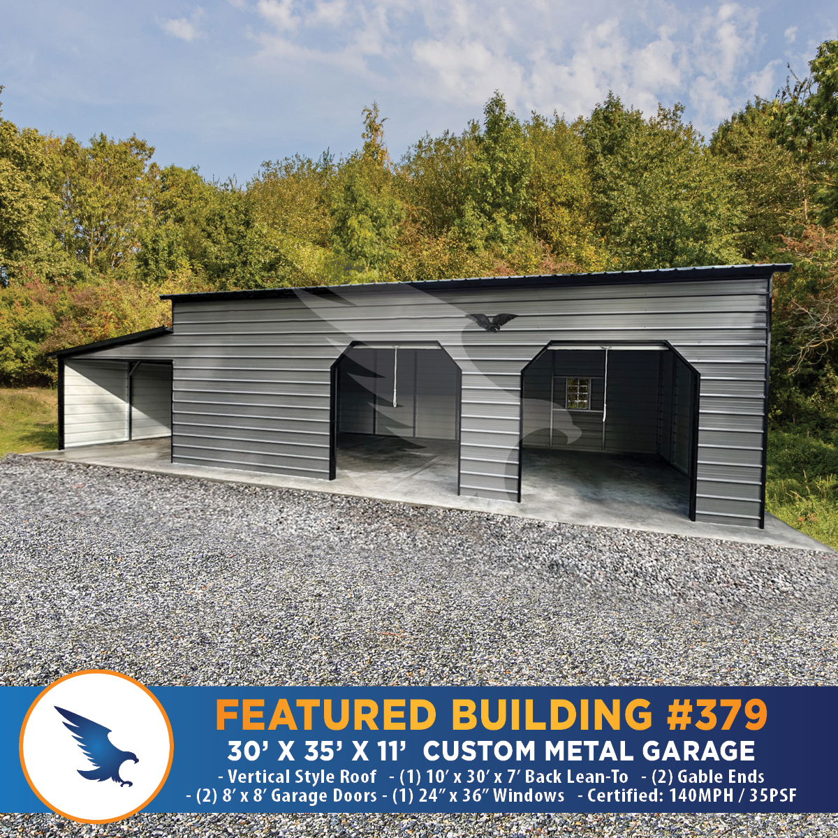 Eagle 30x35x11 Featured building 725