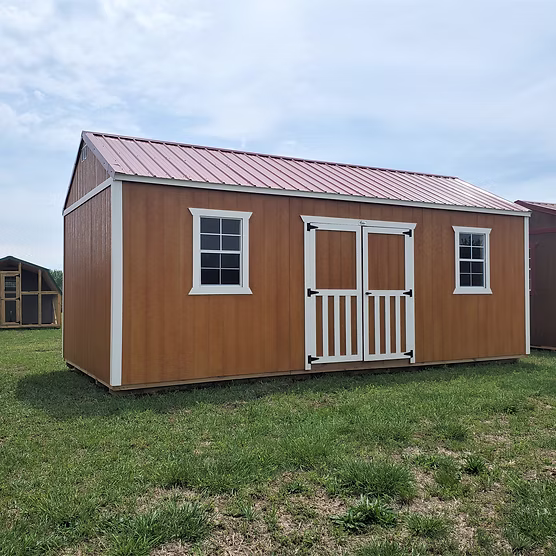 Backyard Side Lofted Utility