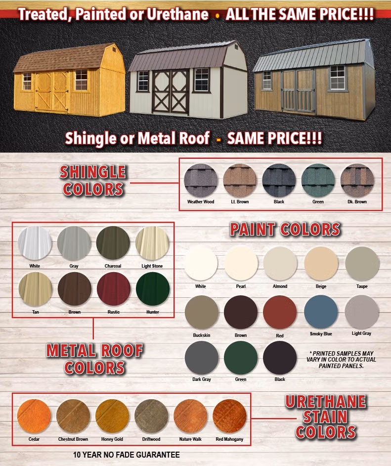 Backyard Portable Buildings Brochure page 11