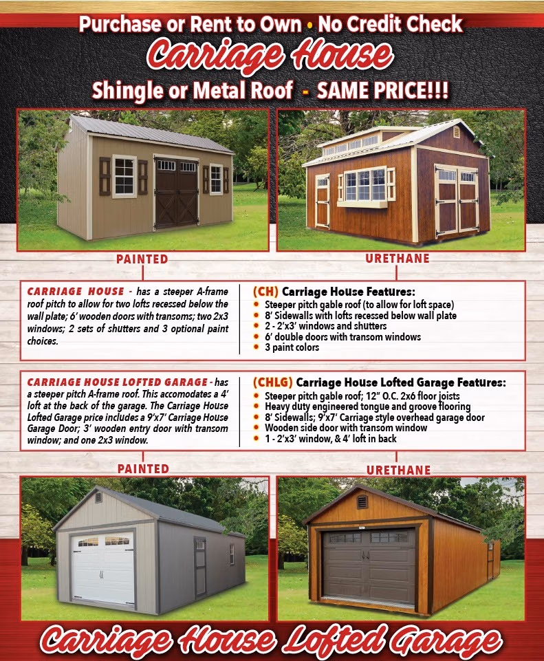 Backyard Portable Buildings Brochure page 7