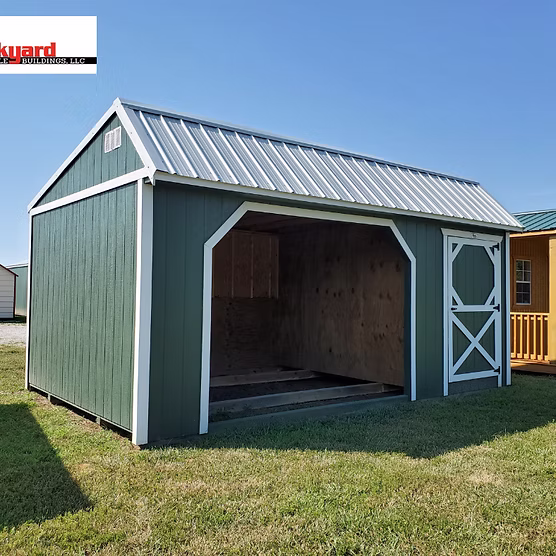 Backyard - Livestock Shelter Loafing shed
