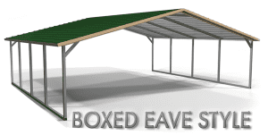 Boxed Eve Style Roof-Eagle-Carports