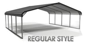 Regular Style Roof-Eagle-Carports