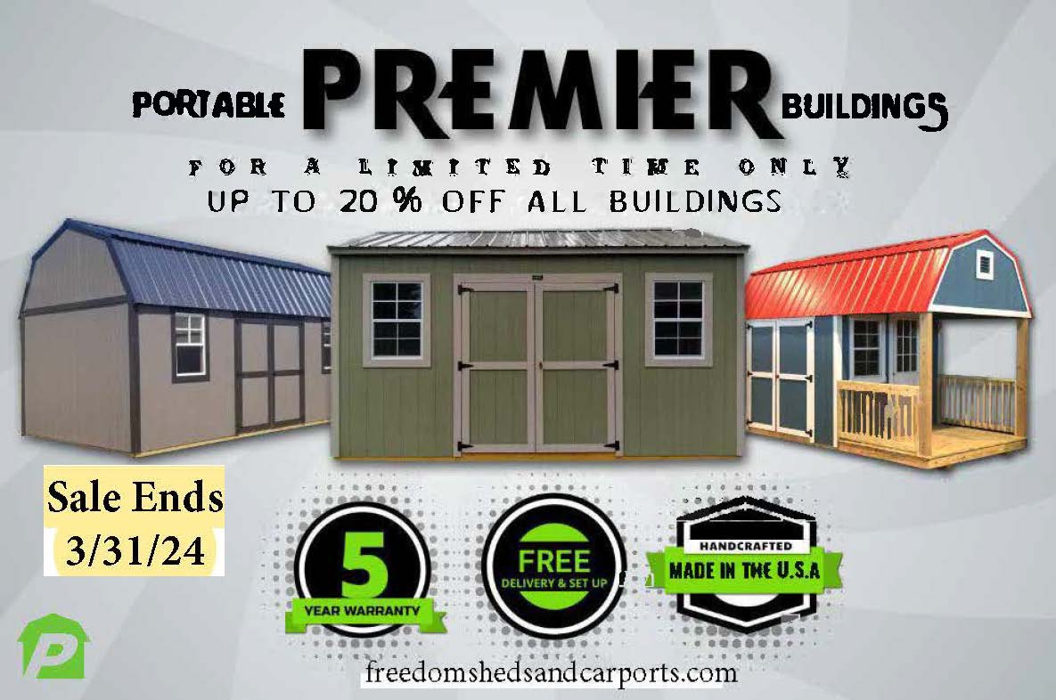 Premier Building Sale 20% Off