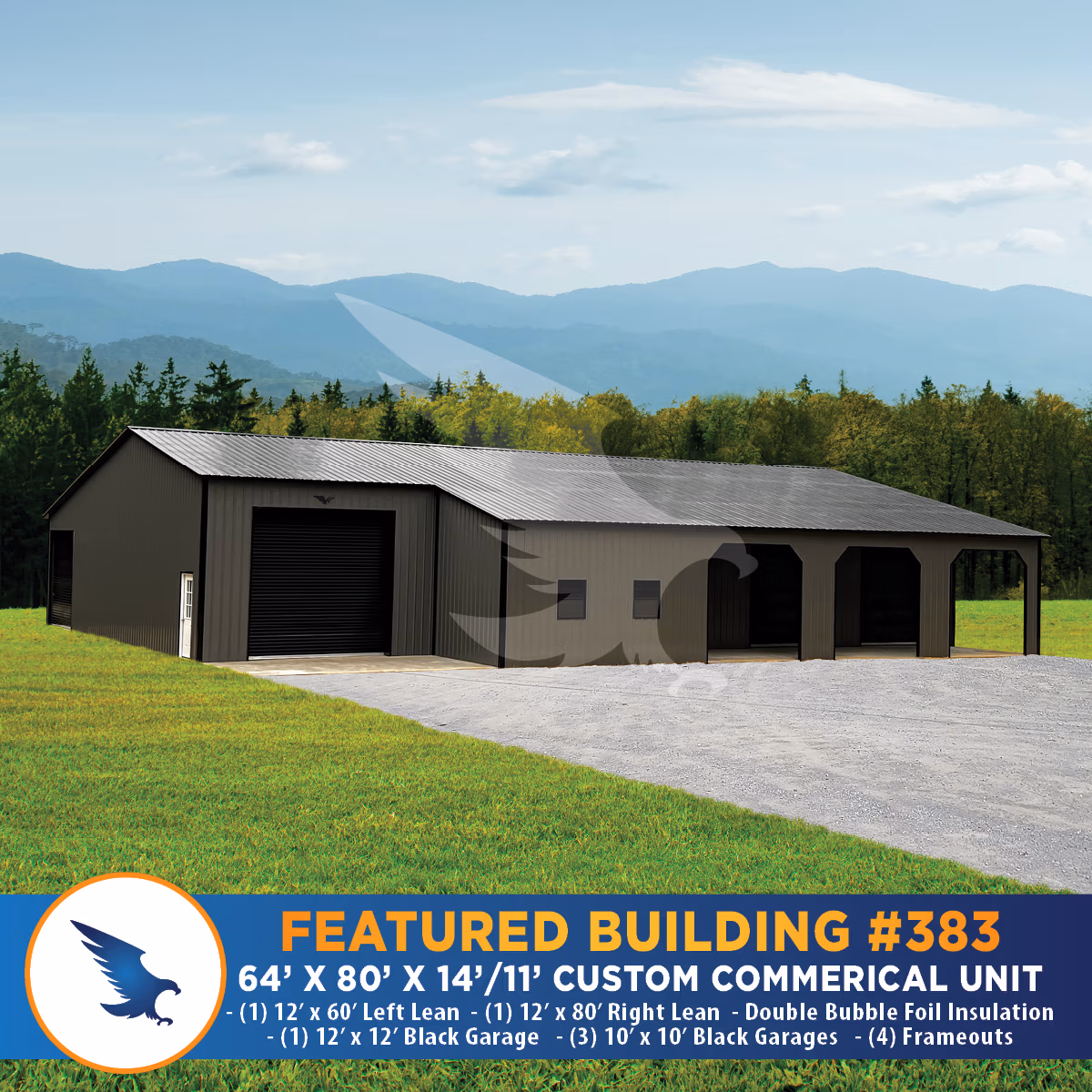 Eagle 64x80x14x11 Barn #383