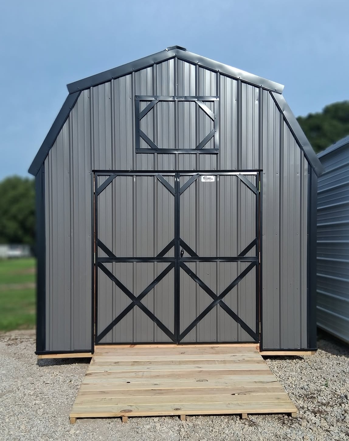 10x16 Metal Lofted Barn Backyard Buildings BYB 1